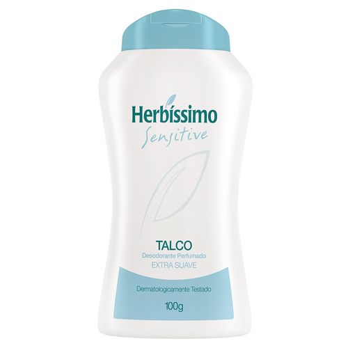 Talco Desodorante Herbíssimo Sensitive 100G