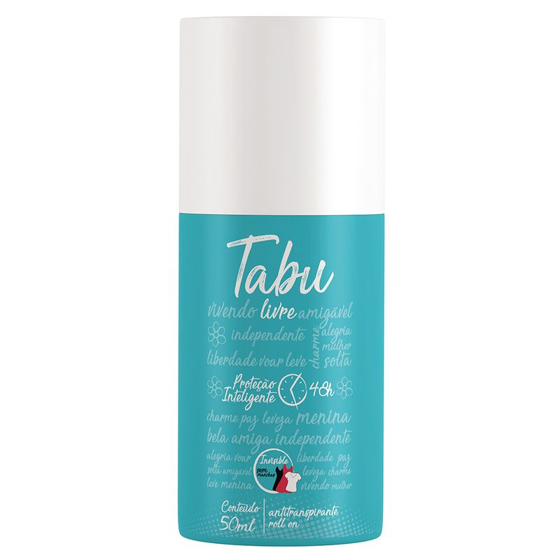 Desodorante-Roll-on-Antitranspirante-Tabu-Livre-50ml