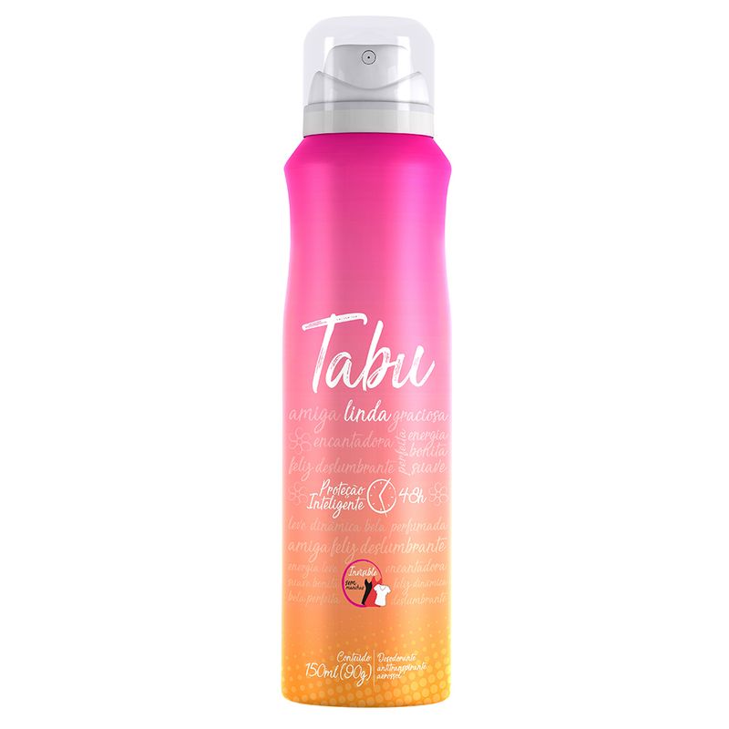 Desodorante-Aerossol-Antitranspirante-Tabu-Linda-150ml