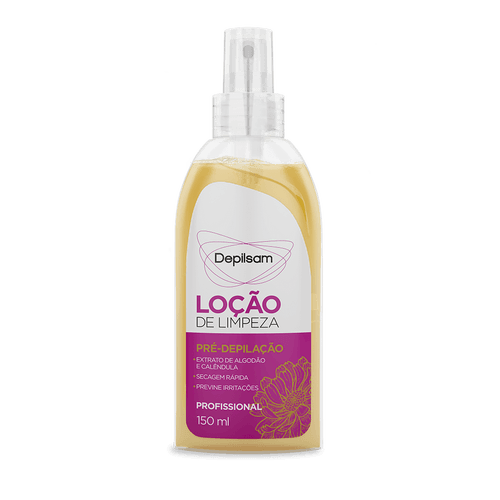 Loção de Limpeza Pré Depilação Depilsam 150Ml