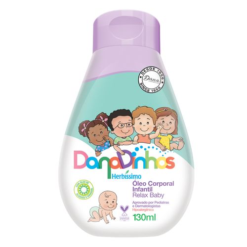 Danadinhos Herbíssimo Óleo Infantil Relax Baby 130ML