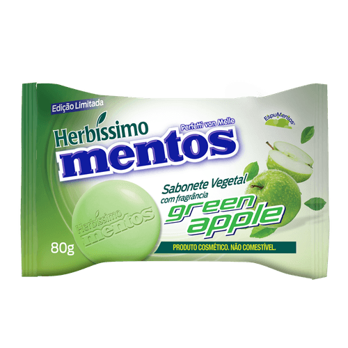 Sabonete Vegetal Herbissimo Mentos Green Apple