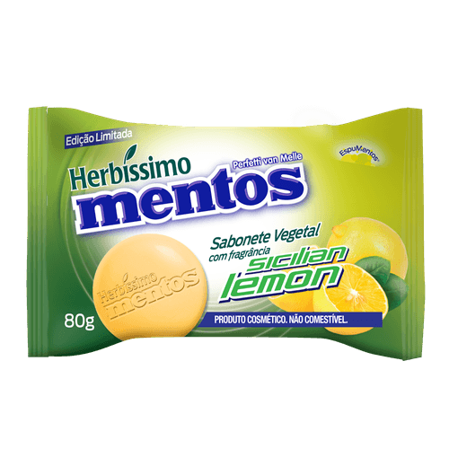 Sabonete Vegetal Herbíssimo Mentos Lemon Sicilian