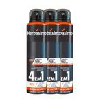 Kit-Desodorante-Aerosol-Antitranspirante-Herbissimo-Dark-Silver-150ml-com-3-unidades1