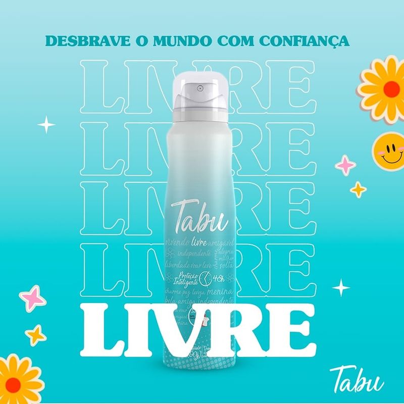 Desodorante-Aerossol-Antitranspirante-Tabu-Livre