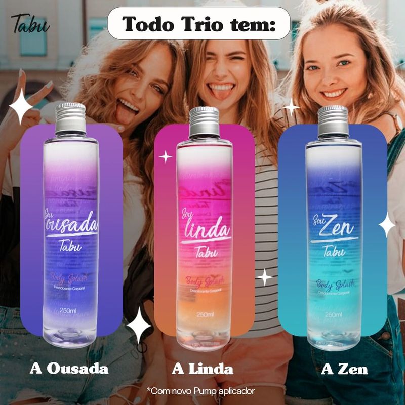 Kit-Body-Splash-Tabu