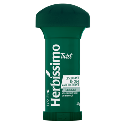 Desodorante Twist Antitranspirante Tradicional Herbíssimo 45G