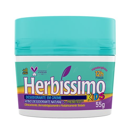 Desodorante Creme Herbíssimo Kids 55g