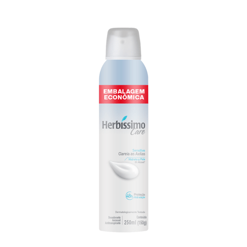 Desodorante Aerossol Antitranspirante Herbíssimo Care Sensitive 250ML