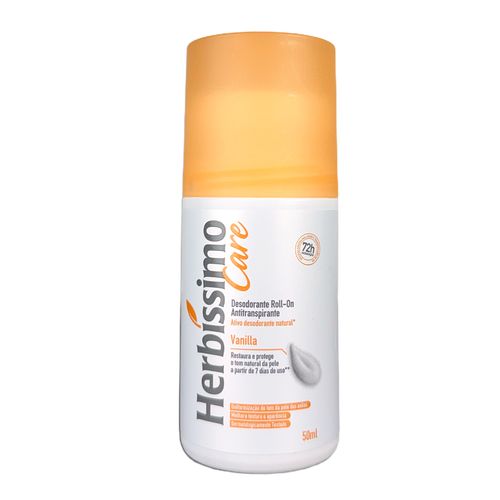 Desodorante Antitranspirante Roll-On Herbíssimo Vanilla 50Ml